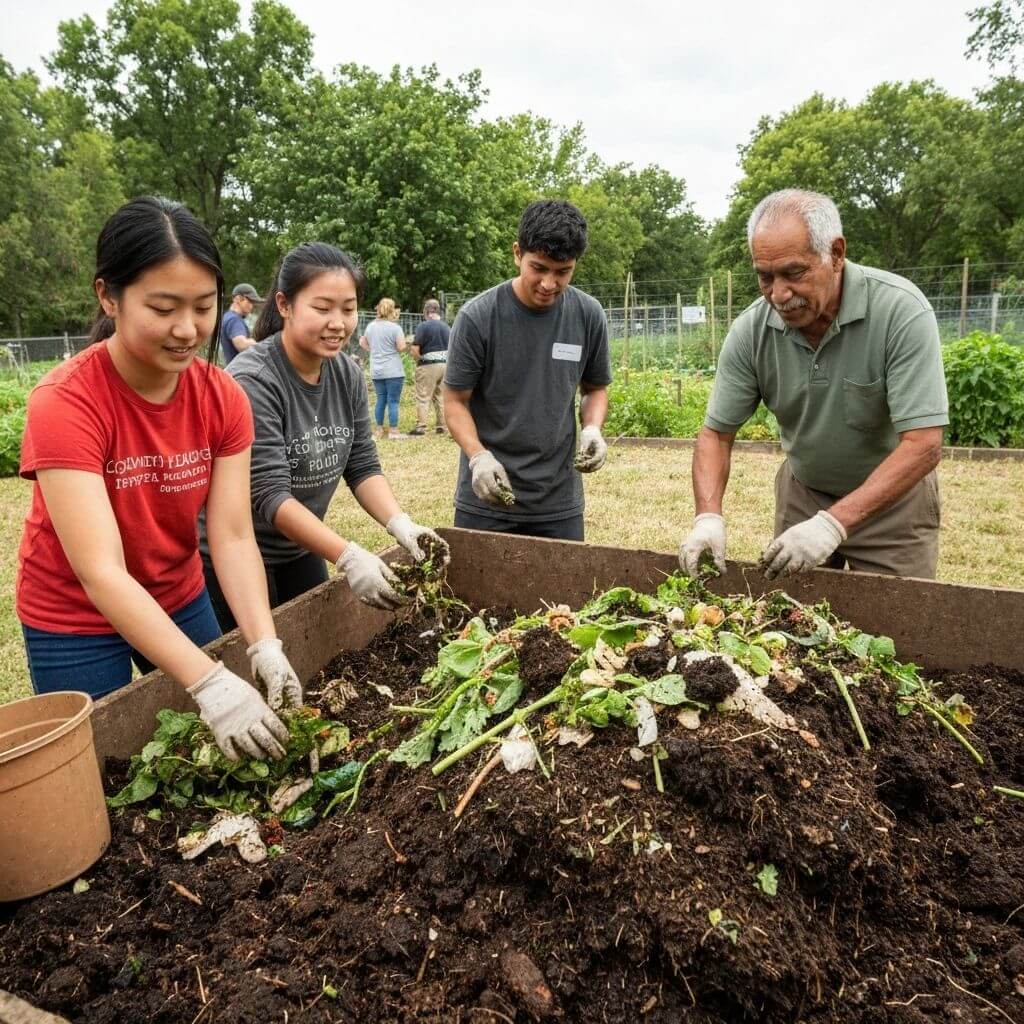 Kunjungan Lapangan: Pilot Program Komposting Komunitas